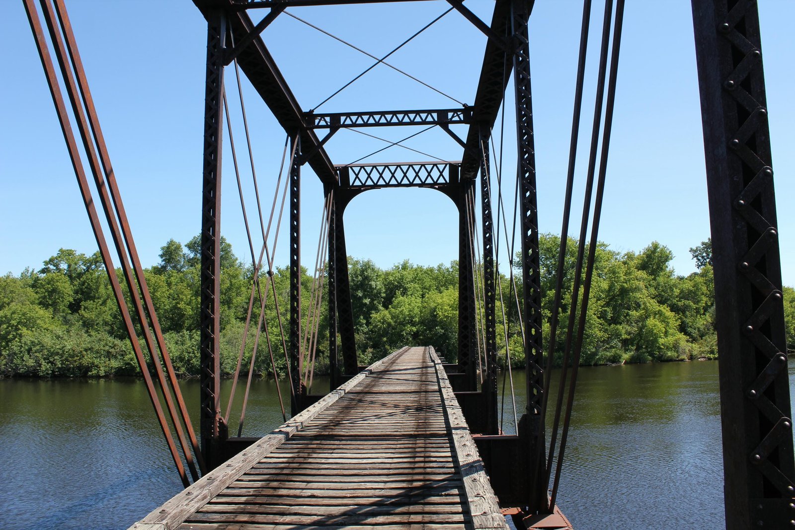 Inside truss